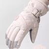 Touchscreen Plush Warm Riding Gloves Fleece Lined Cycling Mitten for Women  Electric Bike Riding