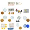 Multifuntional Chocolate Molds Unique Bakings Molds Arabic Letter Pattern Fondant Moulds Silicone Material for Crafts