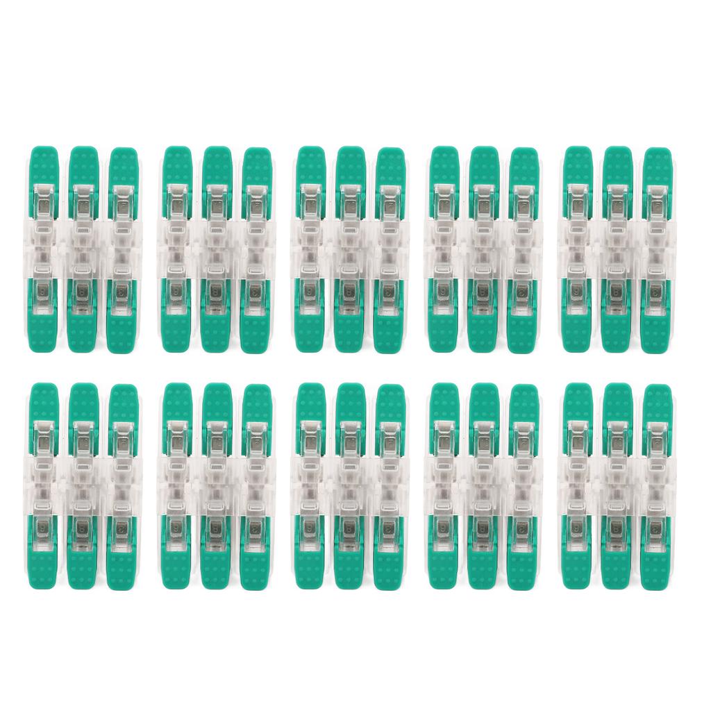 10PCS Connecteur de Fil 3 en 3 Sorties Borne de Conducteur à Câblage Rapide Connecteurs de Câble Électrique 0,5‑6mm²