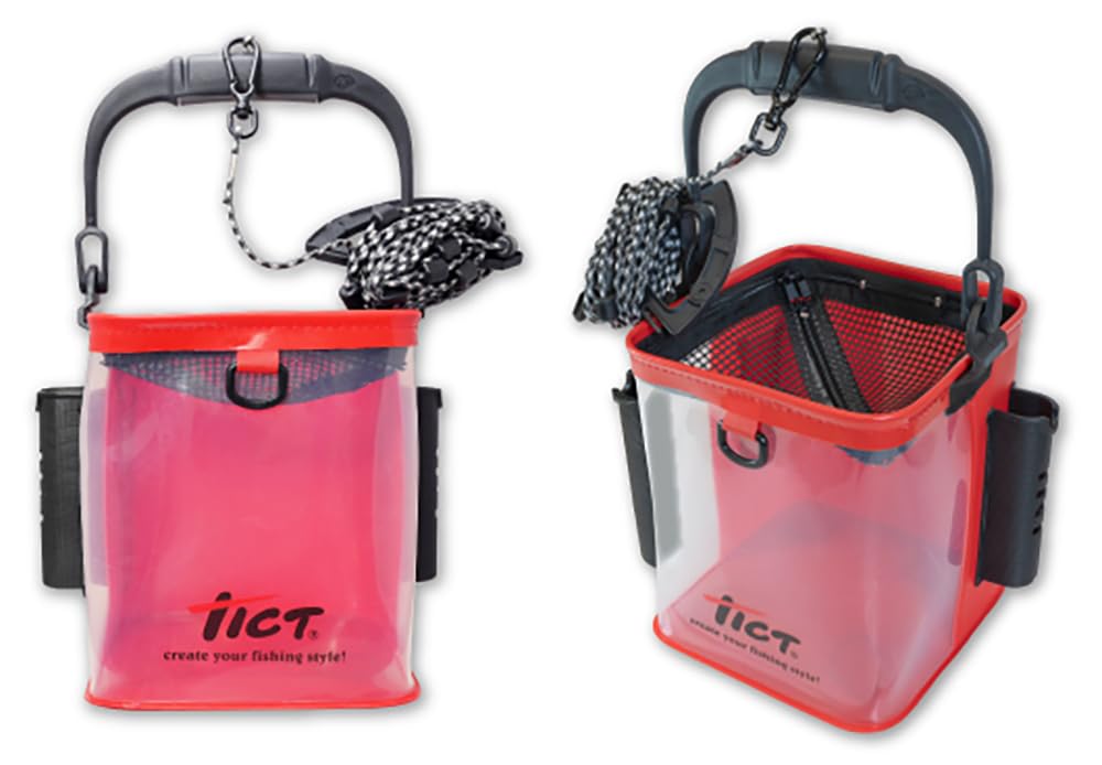 TICT Holder Bucket DX Clear Red