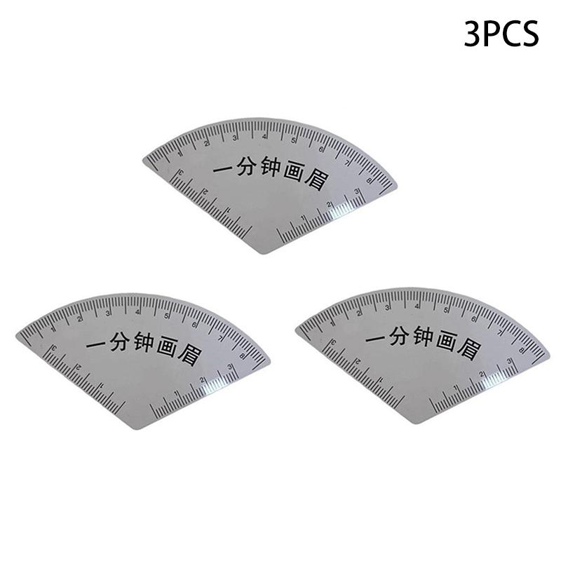 Fast Drawing Eyebrow Design Ruler Microblading Mapping Tool Permanent Makeup Shaping Guide Ruler for Tattoo Supplies Reusable