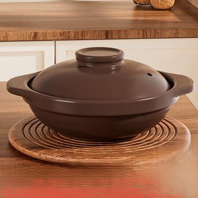 Hesdick High-Temperature Clay Casserole Pot