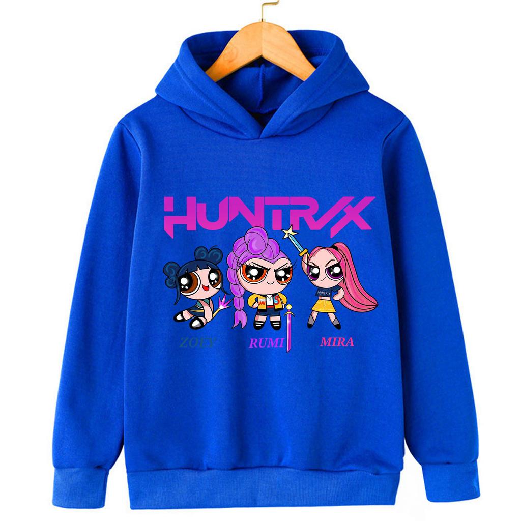 Kpop Devil Hunter Children's Clothing: Comfortable, Fashionable and Trendy Children's Sports Hoodies for Boys and Girls