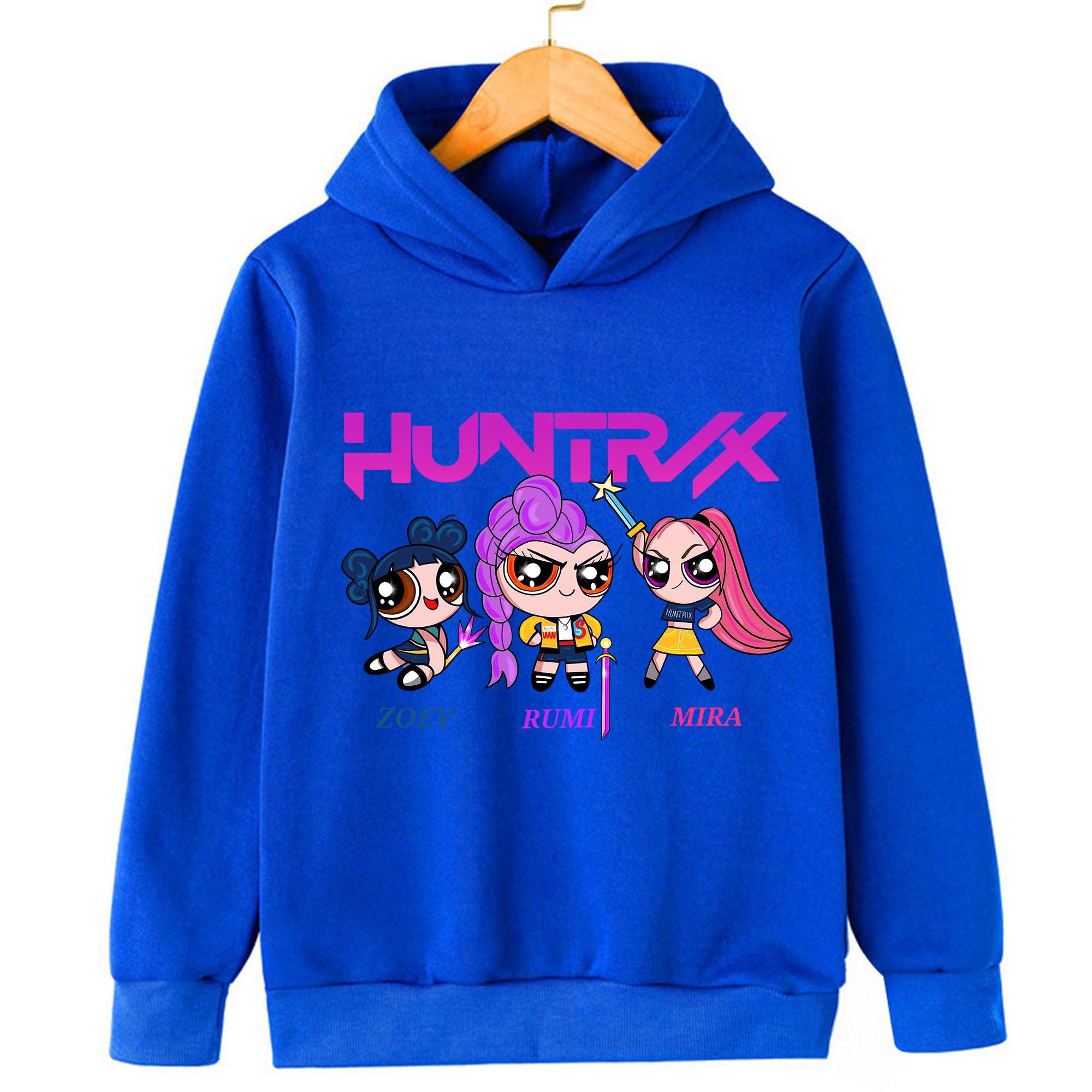 

Kpop Devil Hunter Children s Clothing: Comfortable, Fashionable and Trendy Children s Sports Hoodies for Boys and Girls 160