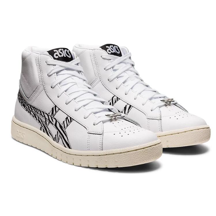 Asics Gel-Ptg Mt Comfortable Casual High-Top Sneakers Unisex Sneakers White Black 1201A095-100