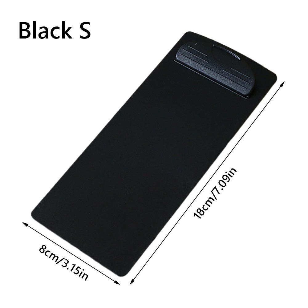 

Multi-size Menu Clip Multicolor Bill Folder High Quality Clipboard Black S