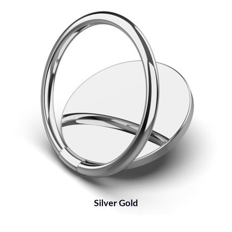 Round Metal Ring Buckle Can Be Rotated 360 Degrees By Magnetic Attraction Ring Bracket, Ultra-thin Mobile Phone Wholesale Magnetic Attraction Rotation