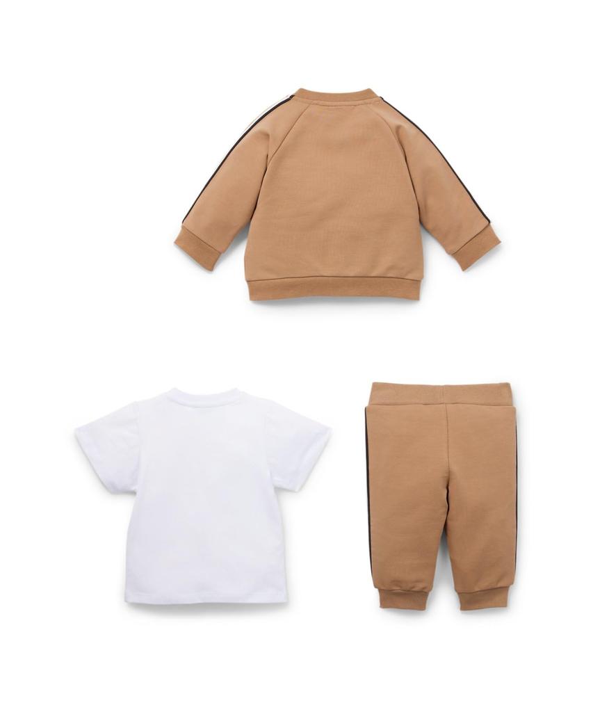 BOSS Baby Tracksuit Size Beige Three-Piece Set, 71,