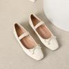 Retro French Mary Jane Shoes - Women's 2026 Summer Bows, Soft Sole, Flat Bottom, Shallow Mouth