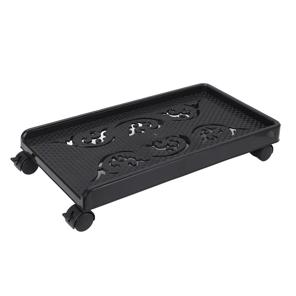 CPU-Ständer Untertisch Computer-Tower Mobiler Halter mit 4 Lenkrollen Universaler Erhöher für PC