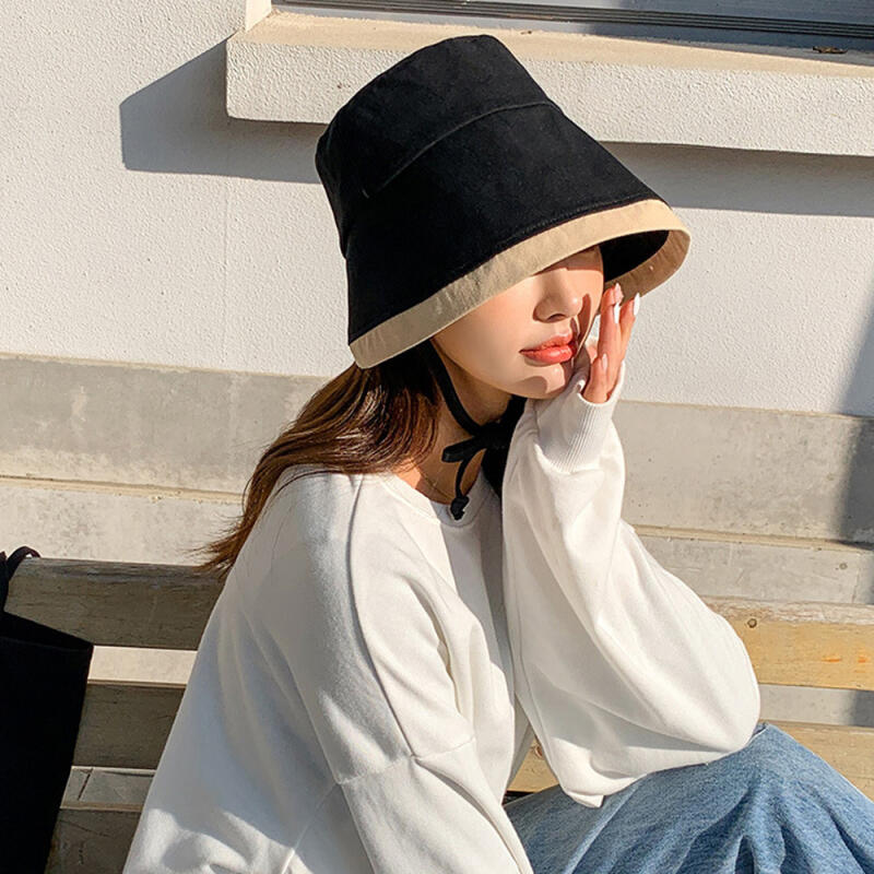 

Belena Women s Bucket Hat with UV Protection Ribbon apricot