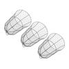 10 Packs Black Garden Chicken Wire Cloche Thickened Construction Plant Protector Cloche Cover