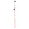 Laser Telescoping Pole Extendable Mounting Support for Rotary Line Lasers 4 Meter Red