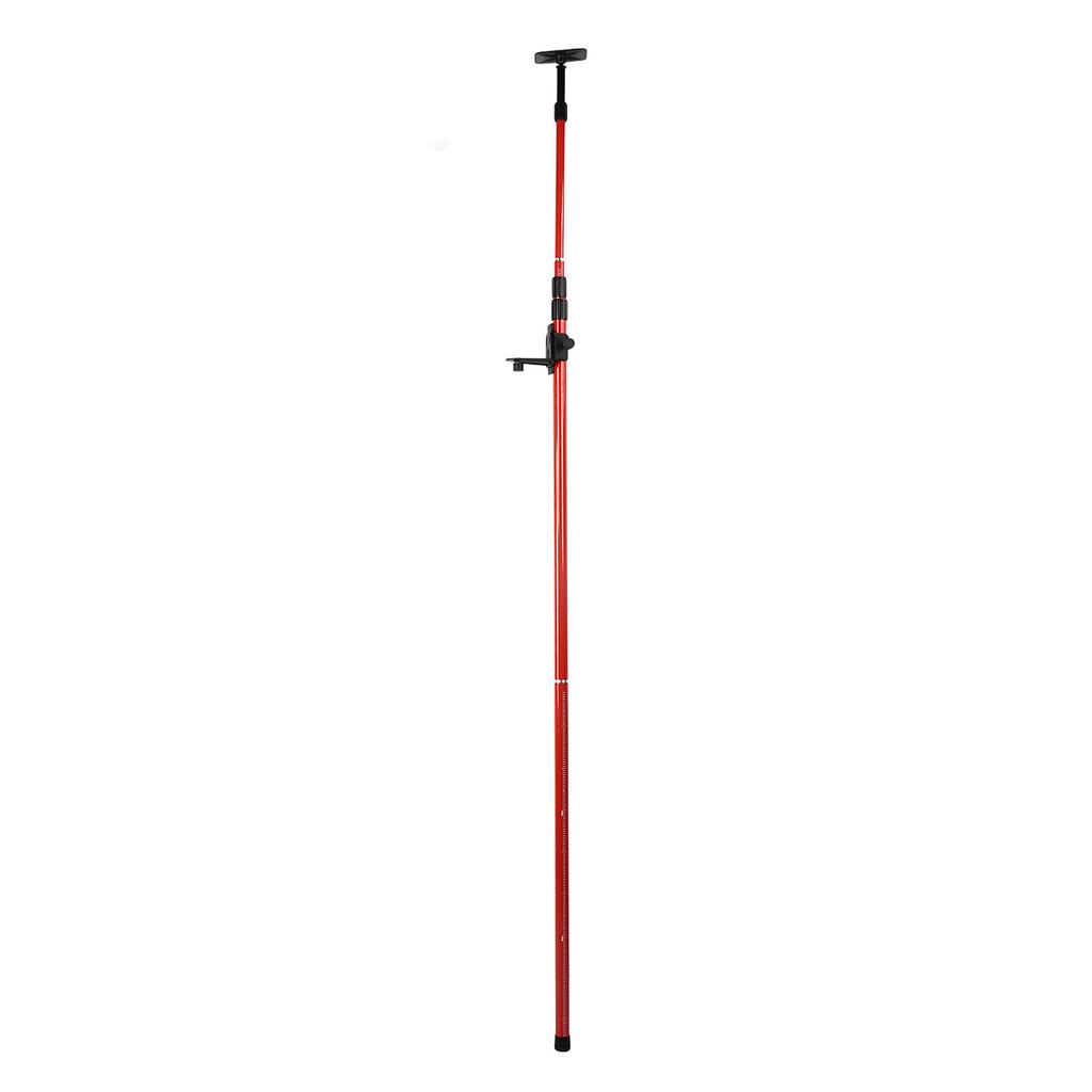 Laser Telescoping Pole Extendable Mounting Support for Rotary Line Lasers 4 Meter Red