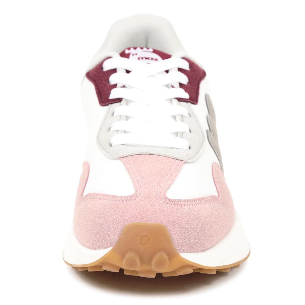 Mozu Light Combination Sports Size Women's Gray/Pink Sneakers, Material, Shoes, 22.5cm