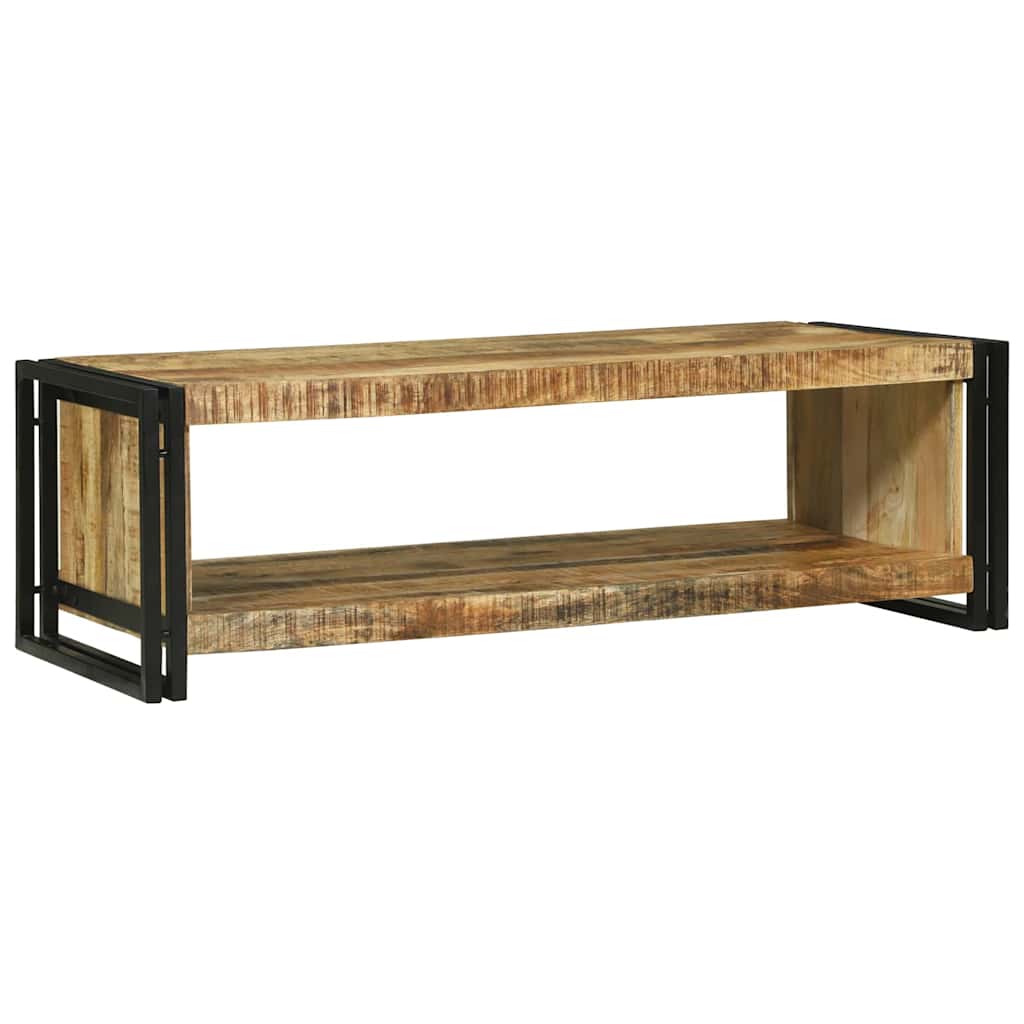 Coffee Table Brown 120 x 50 x 38 cm Solid Mango Wood