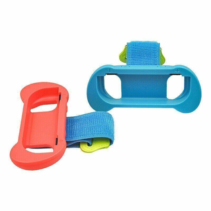 Game Wrist Bands for Nintendo Switch Controller Game Just Dance 2020/2019, Joy-Cons Left and Right  Adjustable Elastic Wrist Bands Cuff Two Size