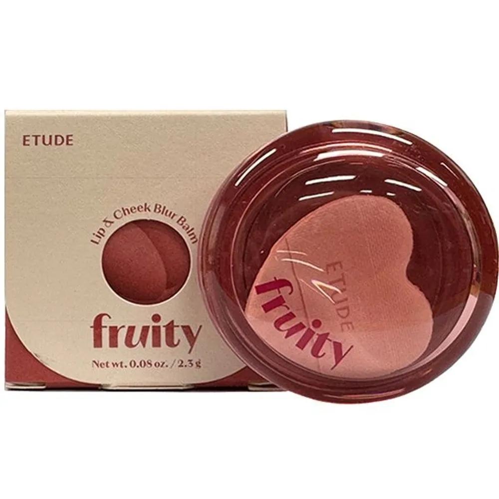 Etude Fruity Lip & Cheek Blur Balm 2.3g (03 Lukewarm Peach)