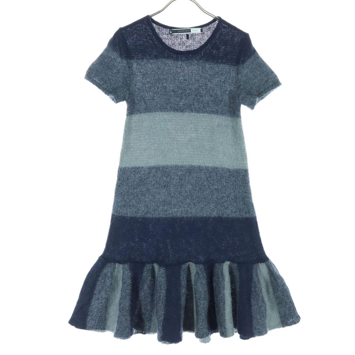 

SPORTMAX CODE Short sleeve mini dress S gray Women Used