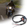 Waterproof Universal Motorcycle Headlight Switches With Ignitions Control ABS Construction Suitable For Dirt Bike Models