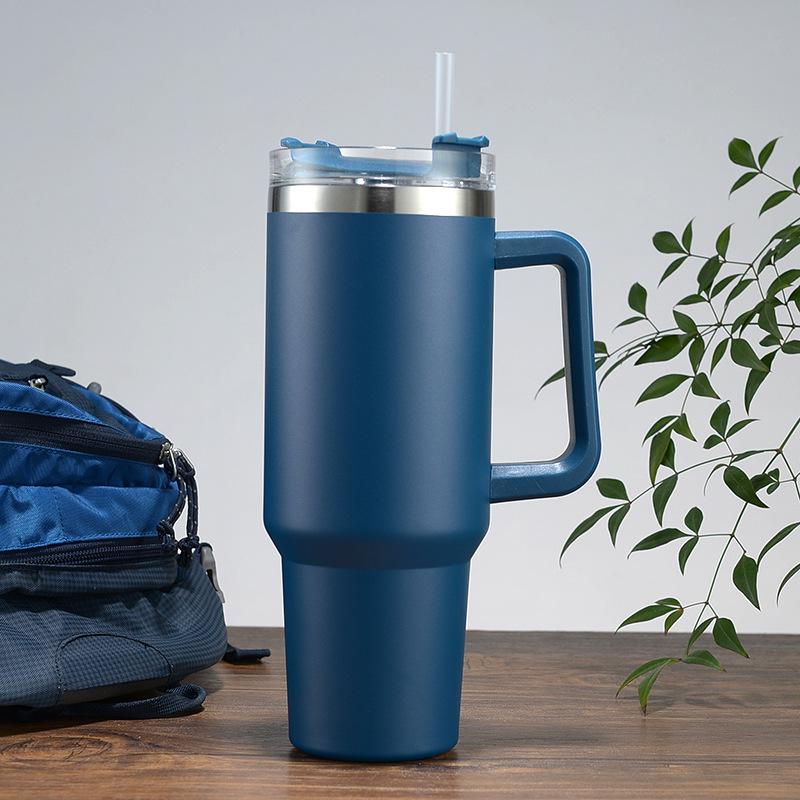 40oz Insulated Stainless Steel Car Cup with Handle