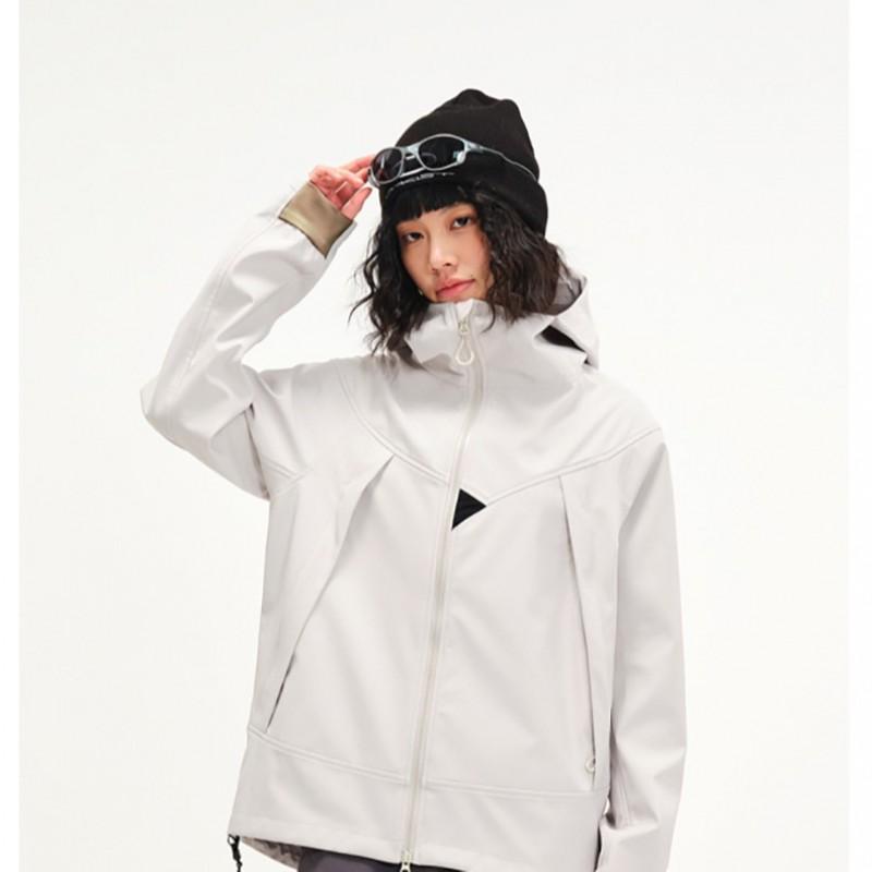 Lightweight Windproof Waterproof Hooded Softshell Jacket Hiking Camping Outdoor Travel Unisex