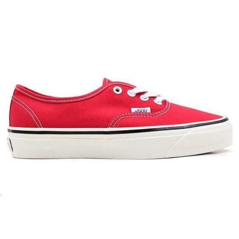 Vans Authentic Reissue 44 LX unisex low-top canvas shoes Racing Red VN000CQABOP
