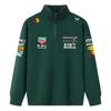 F1 Red Bull Team Uniform Spring and Autumn Jacket F1 Formula Racing Summer Red Bull Team Half Zip Hoodie