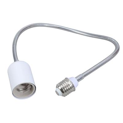 Ceramic E27 Lamp Holder Heat Resistant Extension Socket 360Degree Rotation For LED Bulbs 400W Bathroom Ceiling Light Fix