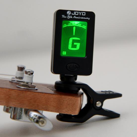 Guitar Tuner Anti-interference High Sensitivity Portable LCD Electronic Digital Guitar Tuner for Musical Instrument