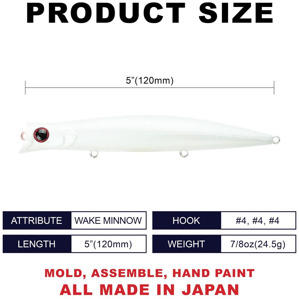 LUCKY CRAFT SW Surface Wonder 120 Fishing Lure Topwater Sea