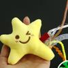 Cat Chew Plush Toy Simulation Plush Star Catnip Dental Cleaning Kitten Toy Chew-resistant Interactive Cat Toy