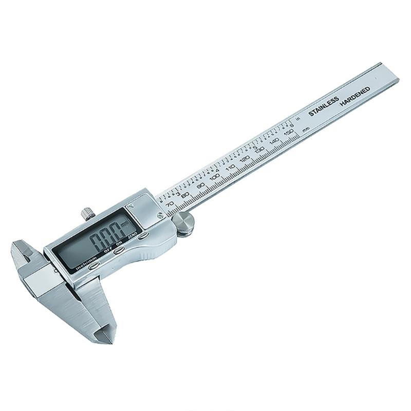 High Accuracy Steel Digital Micrometers Calipers Electronic Digital Calipers with LCD Display Easy Carrying for Engineerings