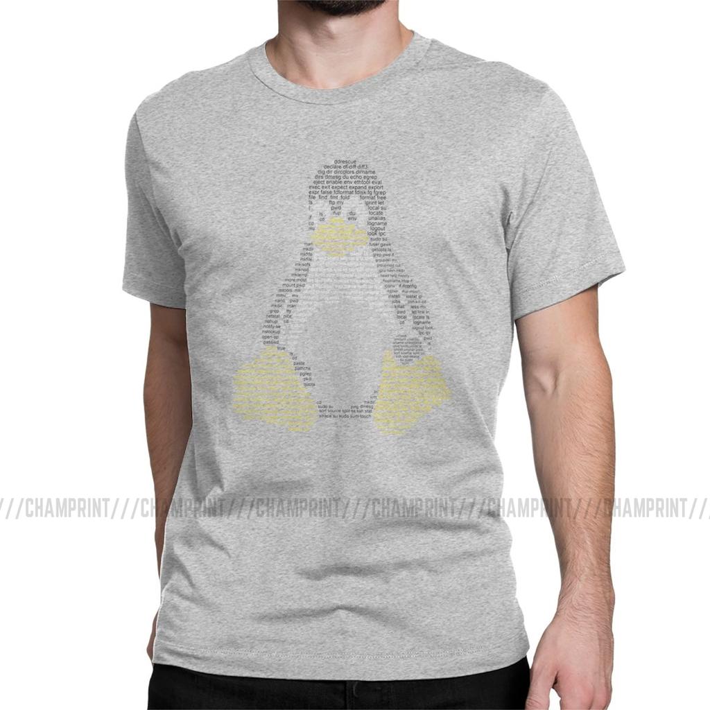 Linux Penguin Bash Commands T Shirts Men Awesome T Shirts Tux Programmer Computer Developer Geek Nerd