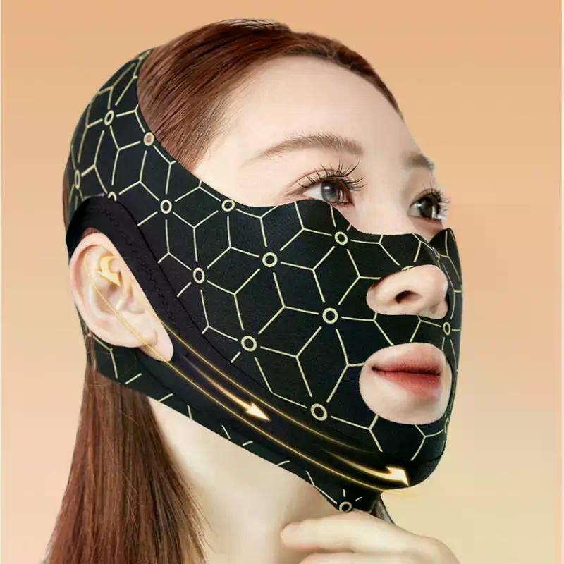 Chin Cheek Slimming Bandage V Shaper V Line Lifting Mask Face Lifting Anti Wrinkle Strap Band Sleeping Mask Beauty Health