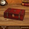 Vintage Wooden Lockable Storage Box for Jewelry and Accessories
