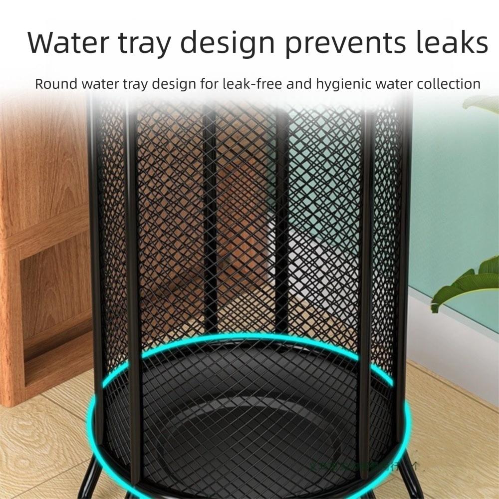 Drainage Design Umbrella Barrel Stand Type Storage Rack New Umbrella Holder  Home Entrance