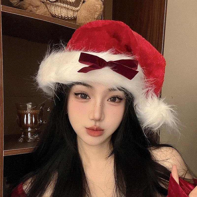 Christmas Decorations Holiday Scene Arrangement Bow Tie Christmas Hat Decoration Adult Atmosphere Photography Props 2026