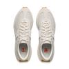 Li Ning Light Boat Reflective Trendy Sports Non-Slip Wear-Resistant Mid-Top Casual Shoes Unisex Casual Shoes Off-White AZGV073-3