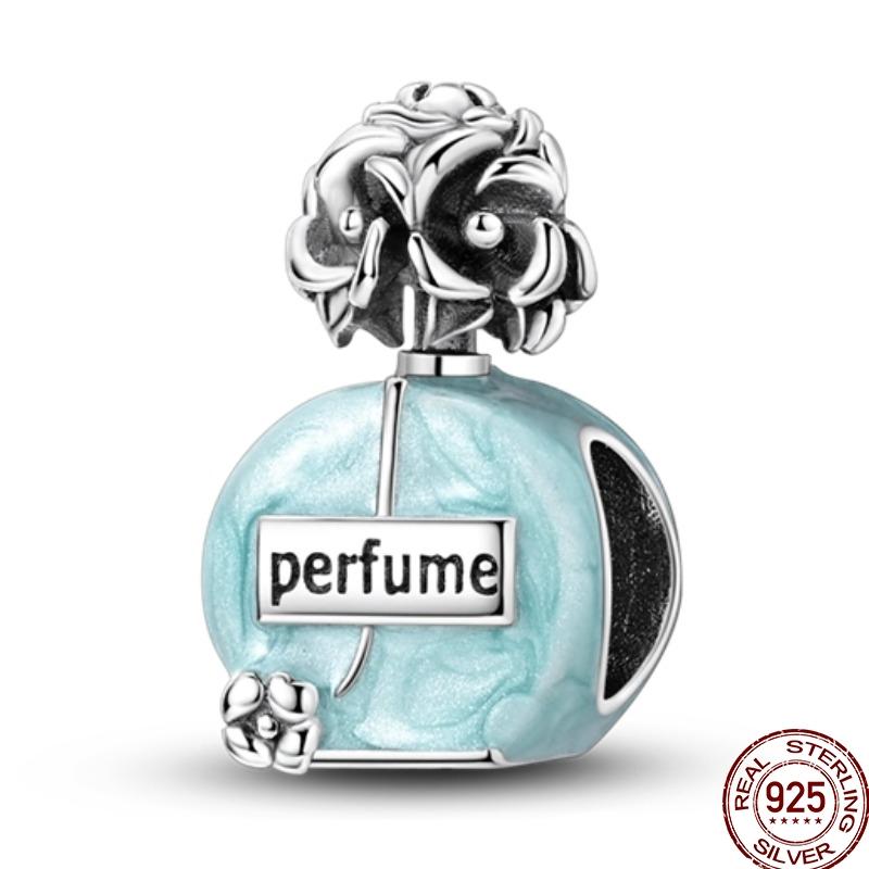 Original Copper Charm Beads Luminous Firefly Tarot Card Perfume Butterfly Bead For Women Diy Bracelet Charm Jewelry