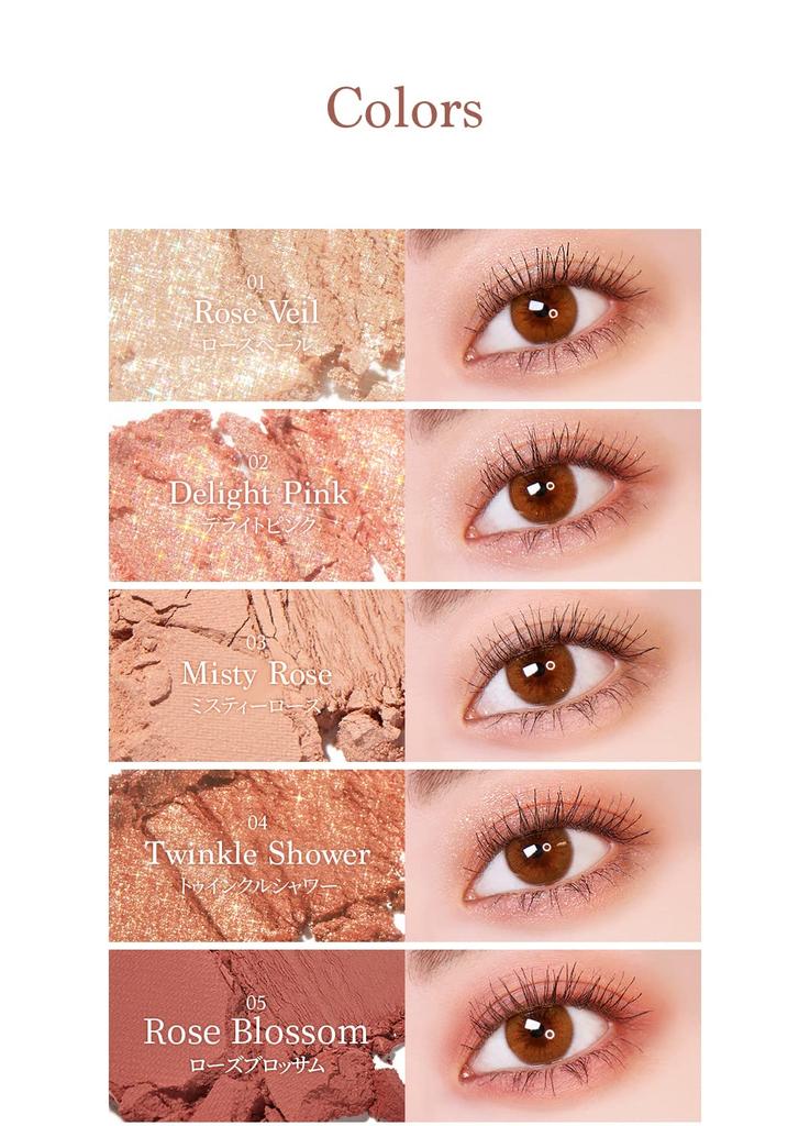 dasique Daisique 02 Rose Petal Eyeshadow 7g "Official" Palette... (x 1)
