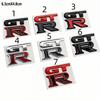 1pc 3D Metal GTR logo Badge Sticker Car Rear Trunk Emblem Decal Nine Colors are Available for Selection