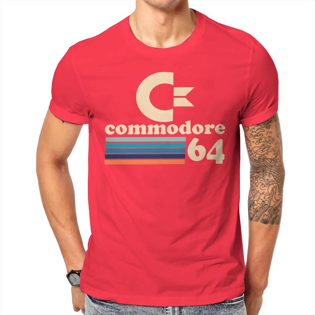 T-shirt Commodore 64 Uomo Unisex T-shirt Cotone Abbigliamento Unisex