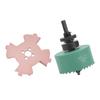Borderless Spotlight Hole Opener Hex Shank Center Positioning Drill Counterslot Hole Tool Set 75mm