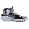 New LINING Essence Basketball Shoes Men Low Top Gray Black AGBQ073-2