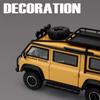 1:32 Land Rover Defender Range Rover Car Model Toy Shock Absorption Pull Back Off-road Vehicle Sound Light Gifts for Kids
