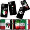 Phone Cover Italy Italia National Flag Casing for Apple iPhone 16 15 14 Plus 13 12 Mini 17 Pro Max + ProMax 16E Air 15+ Case