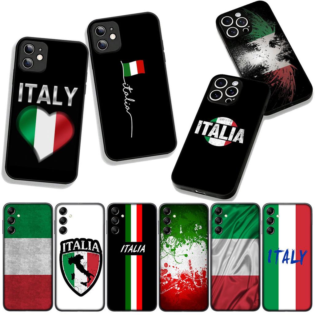Italy Italia National Flag for Samsung Galaxy A25 A37 A57 A12 A14 A31 A41 A50 A51 A70 A71 A72 A21S A04 M15 Note 20 9 8 10 Case