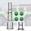 4 Pieces 1/30 Wheel Nuts RC Car Accessories Easy Installation for Crawler Nut Tool