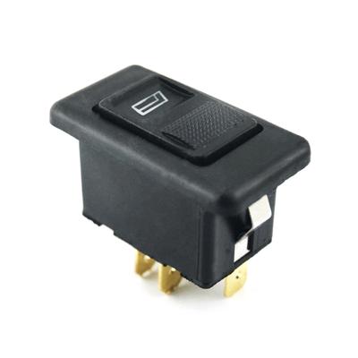 12V 24V 5-poliger Kfz-Fensterschalter Universal-Fensterheber-Einzelschalter Rot/Grün